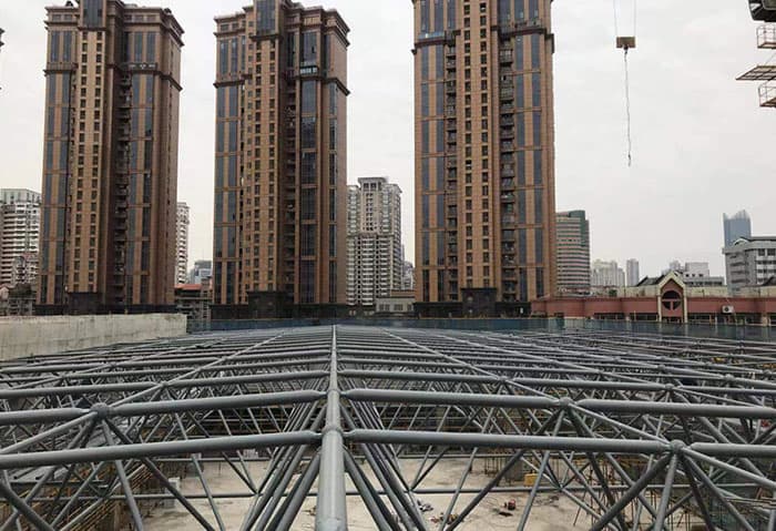 梅州螺栓球网架结构